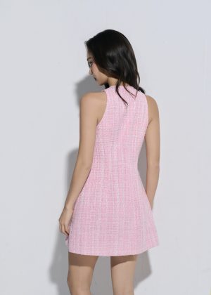 Tweed pink Dress