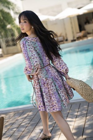 Floral Breeze Long Sleeve Dress
