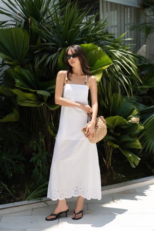 Ivory Whisper Maxi Dress