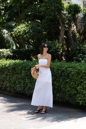 Ivory Whisper Maxi Dress