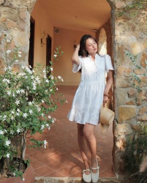 Lumière Minimal Slip Dress