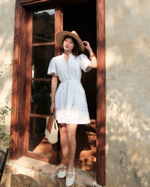 Lumière Minimal Slip Dress