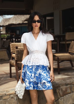 Riviera Peplum Set