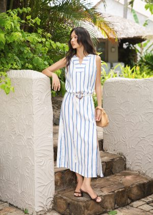 Coastal Stripe Maxi