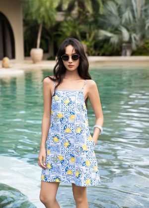 Amalfi Tile Dress