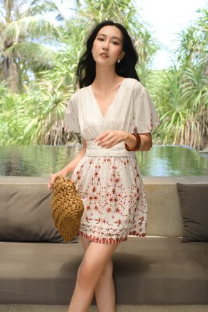 Mykonos Azure Dress