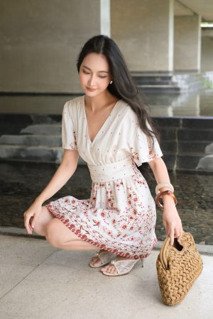 Mykonos Azure Dress