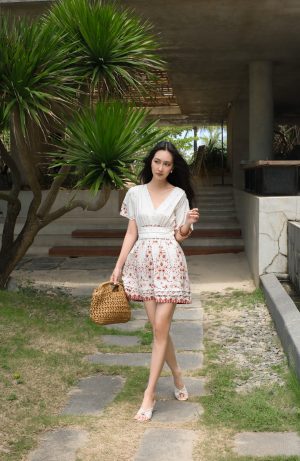 Mykonos Azure Dress